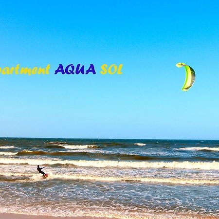 Kolobrzeg, Aqua Sol Polanki Park, Strand 300 M, Schwimmbad, Fitness, Parkplatz, Terasse Exterior foto